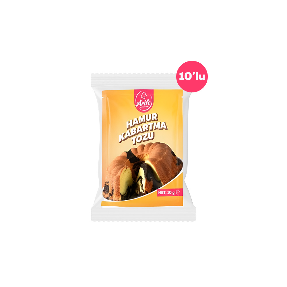 Arife Hamur Kabartma Tozu 10x10 Gr