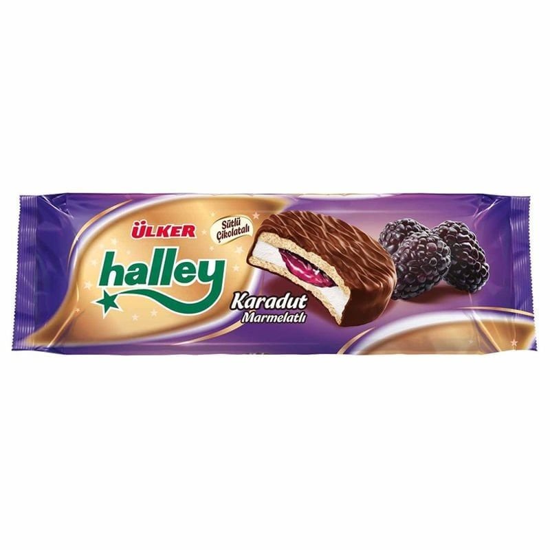 Halley Karadutlu Sandviç Bisküvi 236 Gr