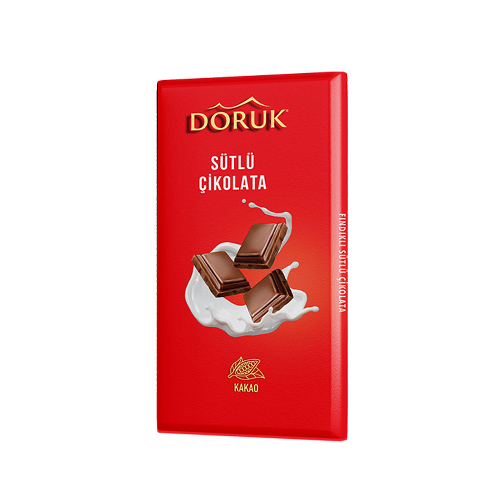Doruk Çikolata Sütlü Tablet 80G