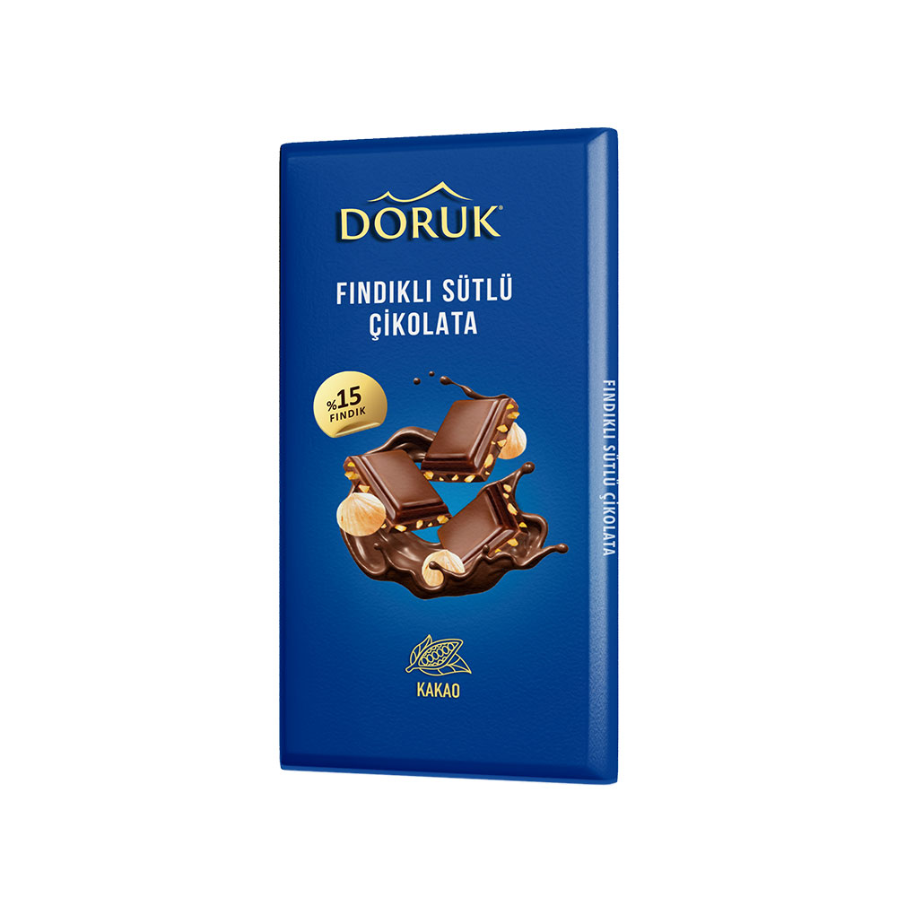Doruk Fındıklı Çikolata Tablet 80 G