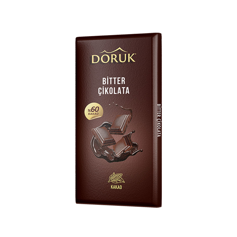 Doruk Bitter Çikolata Tablet 80G