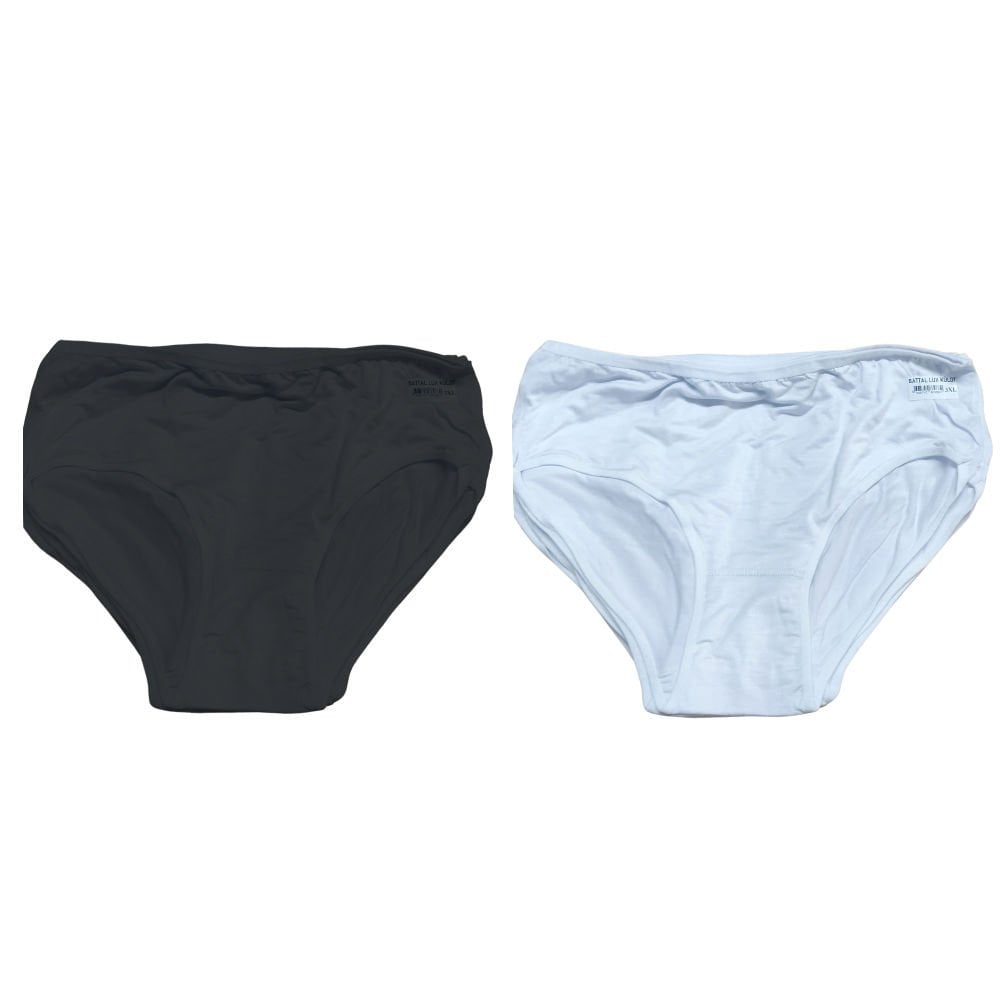 Harvelli Kadın Slip Bato Siyah - 3XL