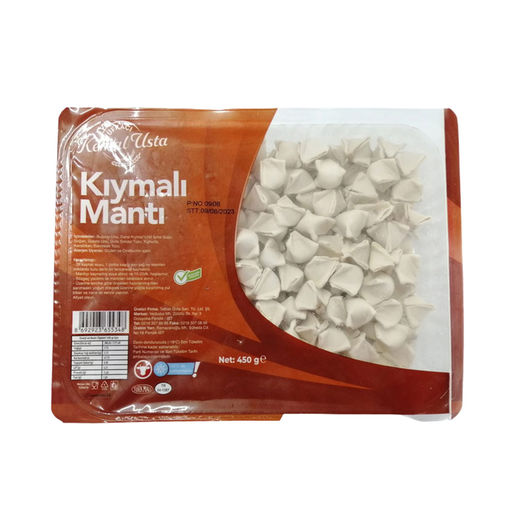 Kemal Usta Kıymalı Ev Mantı 450 gr