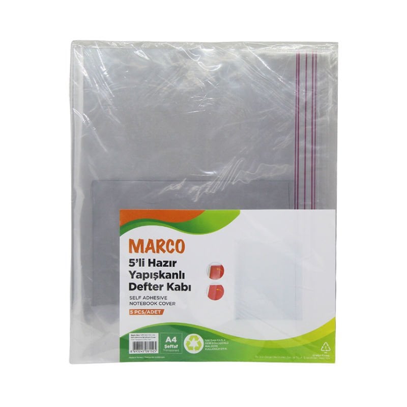 Marco A4 Hazır Kaplık  5' li