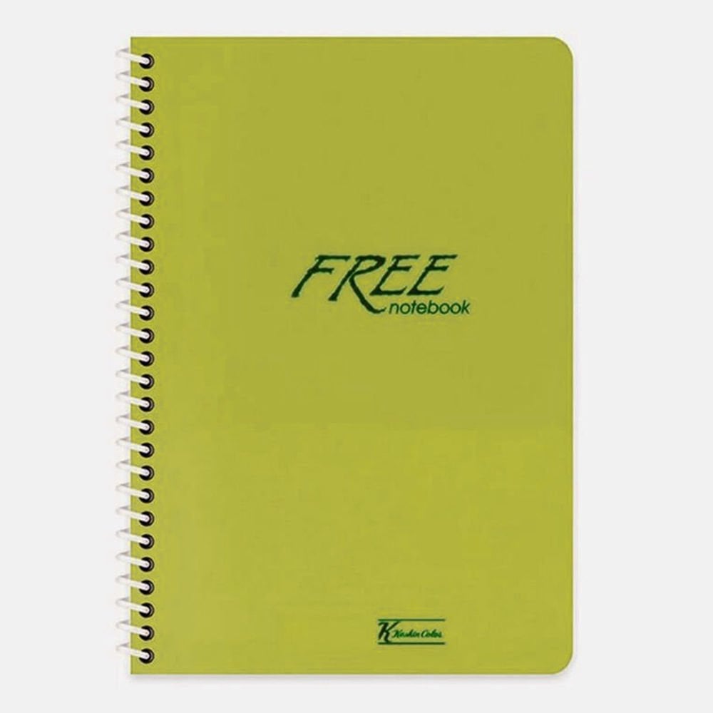 Keskin Color Free Spiralli 80 Yaprak A4 Çizgisiz Defter Sarı