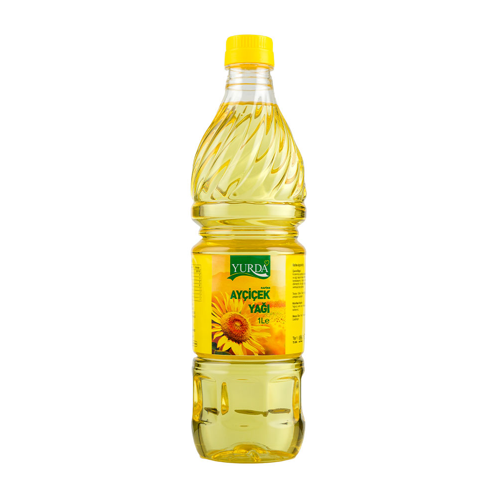 Yurda Ayçiçek Yağı 1 Lt