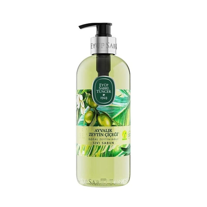 Eyüp Sabri Tuncer Zeytinyağlı Sıvı Sabun Çeşitleri 500 Ml Ayvalık Zeytin Çiçeği