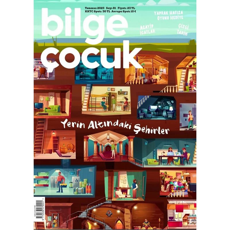 Bilge Minik ve Çocuk Dergi Çeşitleri Bilge Çocuk - Temmuz