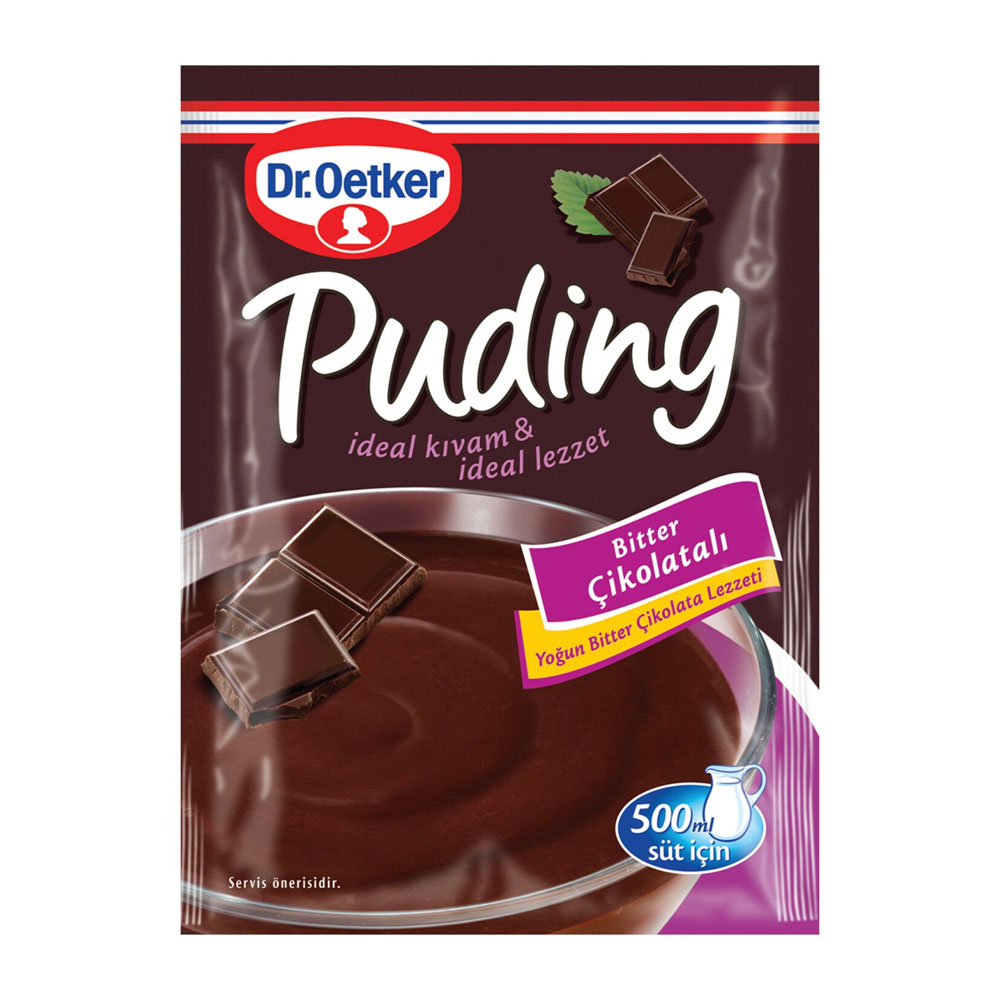 Dr.Oetker Bitter Çikolatalı Puding 111 Gr