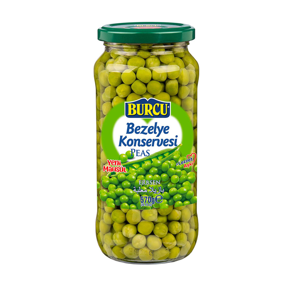 Burcu Bezelye Konservesi 570 Gr