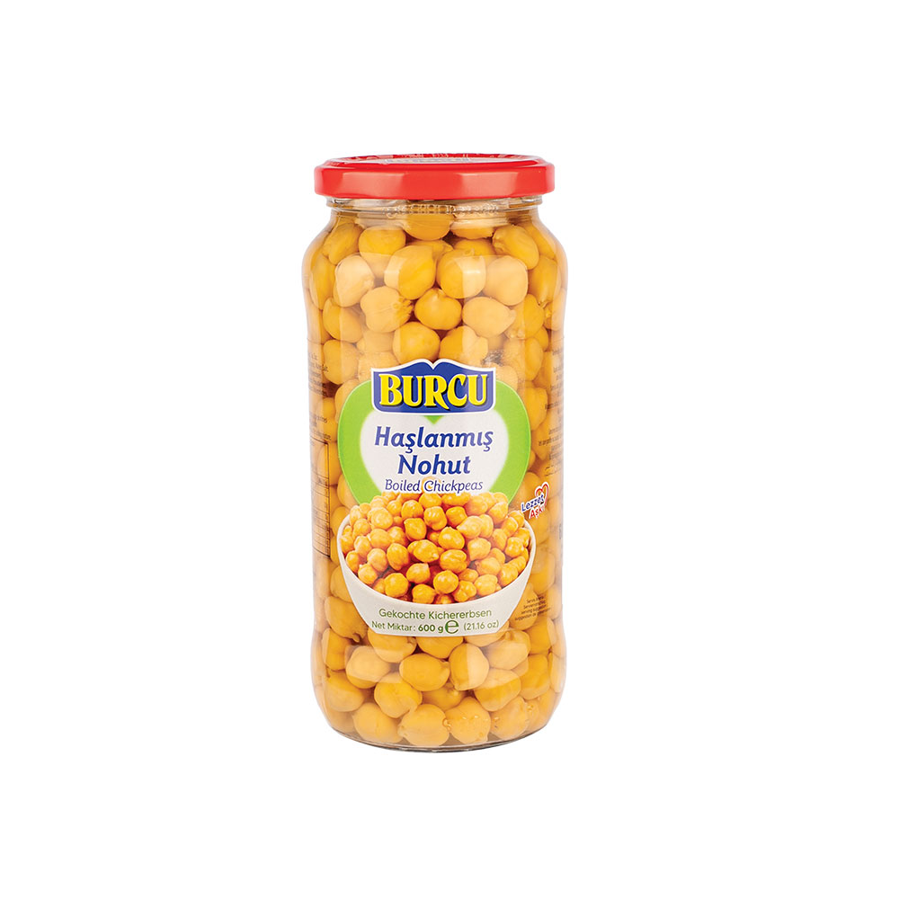 Burcu Haşlanmış Nohut 600 G