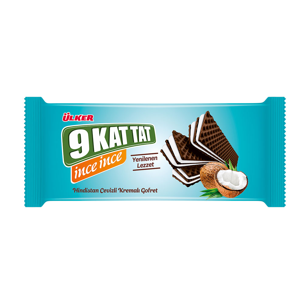 Ülker 9 Kat Tat İnce Hindistan Cevizli 114 G