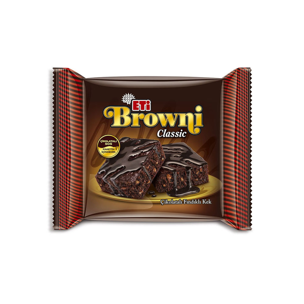 Eti Browni Classic Çikolatalı Fındıklı Kek 200 Gr