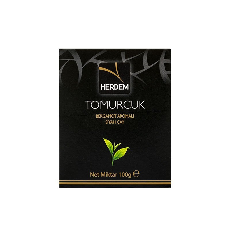 Herdem Tomurcuk Bergamot Aromalı Siyah Çay 100 Gr