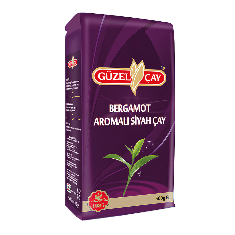 Güzelçay Bergamot Aromalı Siyah Çay 500 Gr