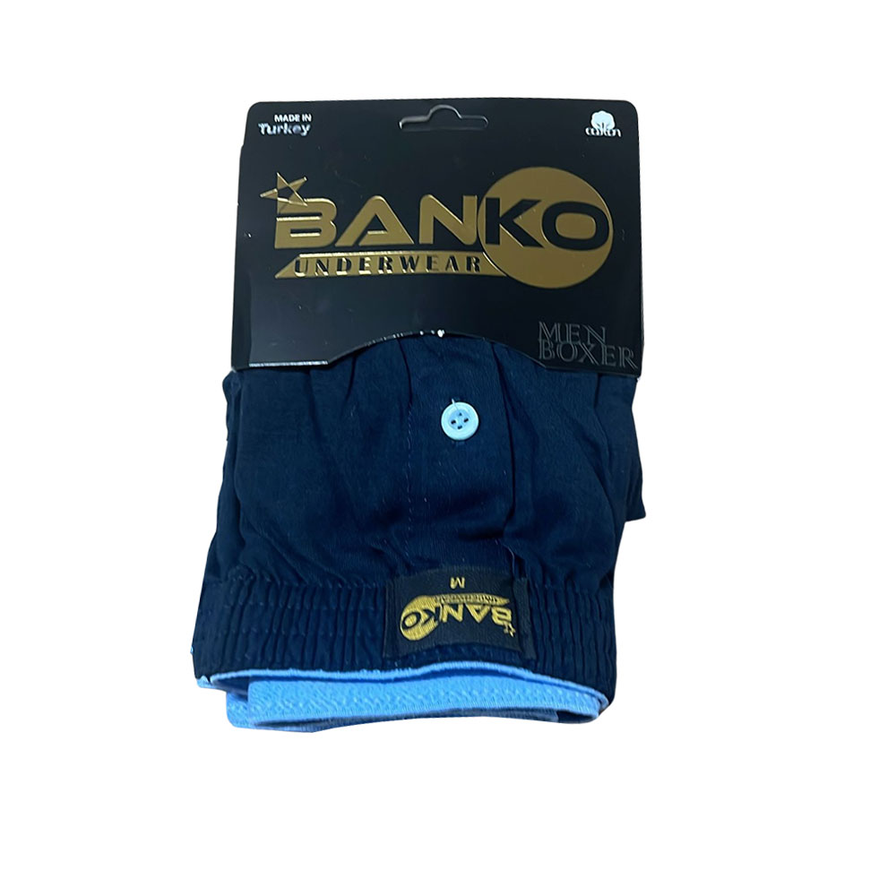 Banko Underwear Erkek Havlu Boxer - Açık Mavi