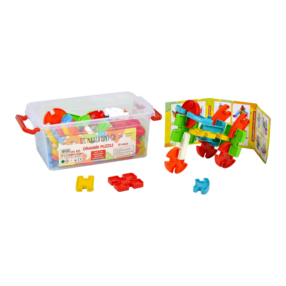 Efe Puzzle Dünyası Dinamik Puzzle 32 Parça
