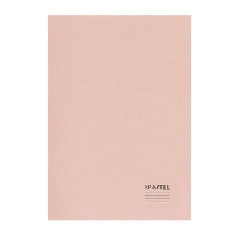 Keskin Color Pastel Light Pp Defter 72 Çizgili Gül Kurusu