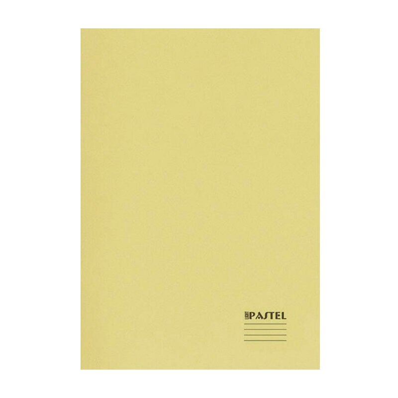 Keskin Color Pastel Light Pp Defter 72 Kareli Sarı