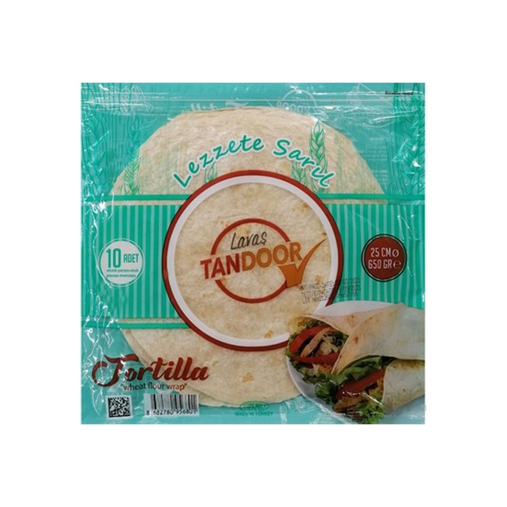 Tandoor Lavaş Tortilla 650 Gr