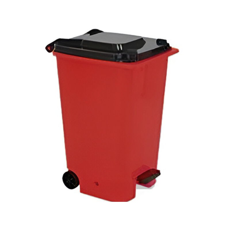 Ark Masaüstü Model Kalemlik Mini Çöp Kutusu Kırmızı