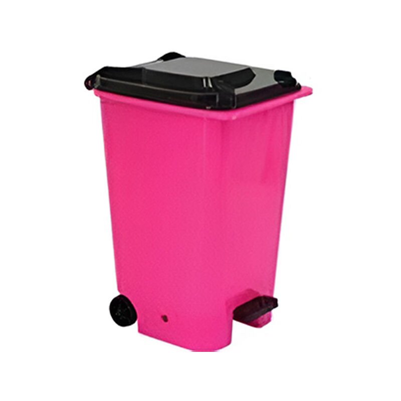 Ark Masaüstü Model Kalemlik Mini Çöp Kutusu Pembe
