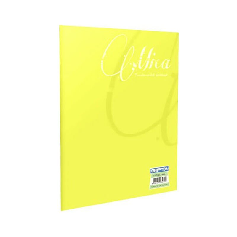 Gıpta Mica A4 Kareli Defter 80 Yaprak Sarı