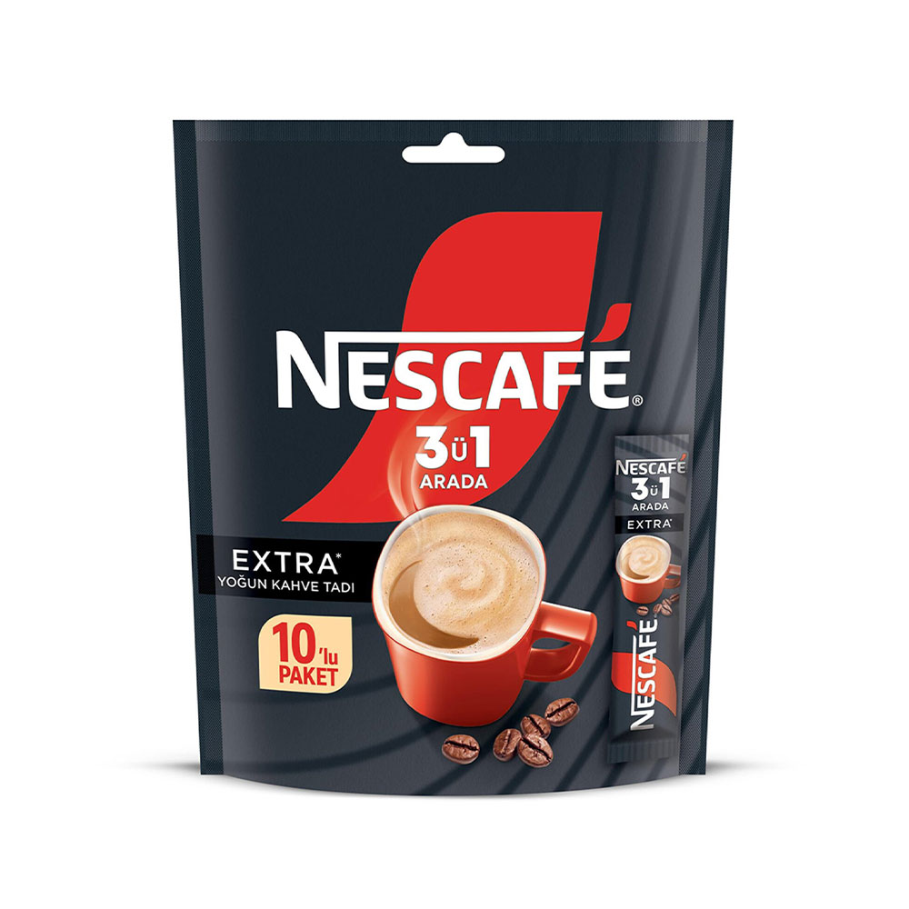 Nescafé 3ü1 Arada Extra 16,5 x 10'lu Paket