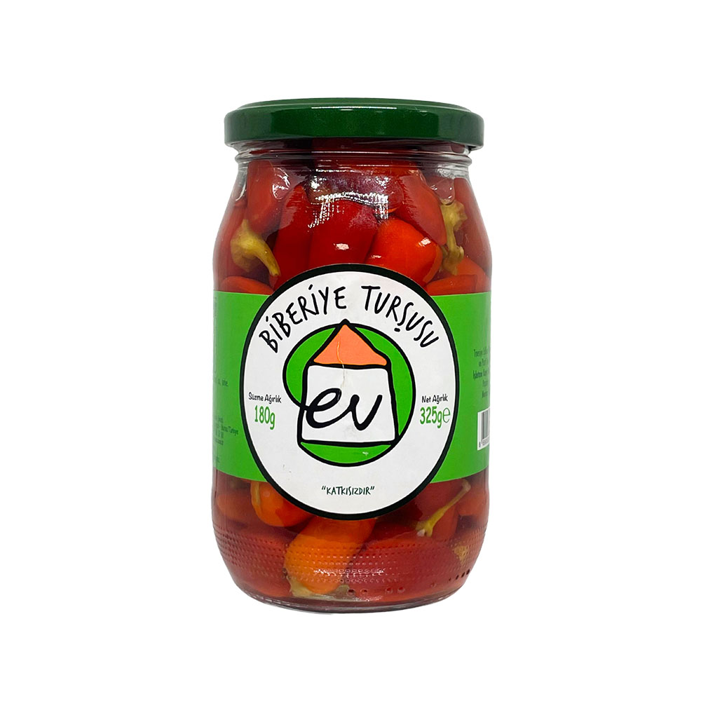 Ev Biberiye Turşusu 325 Gr
