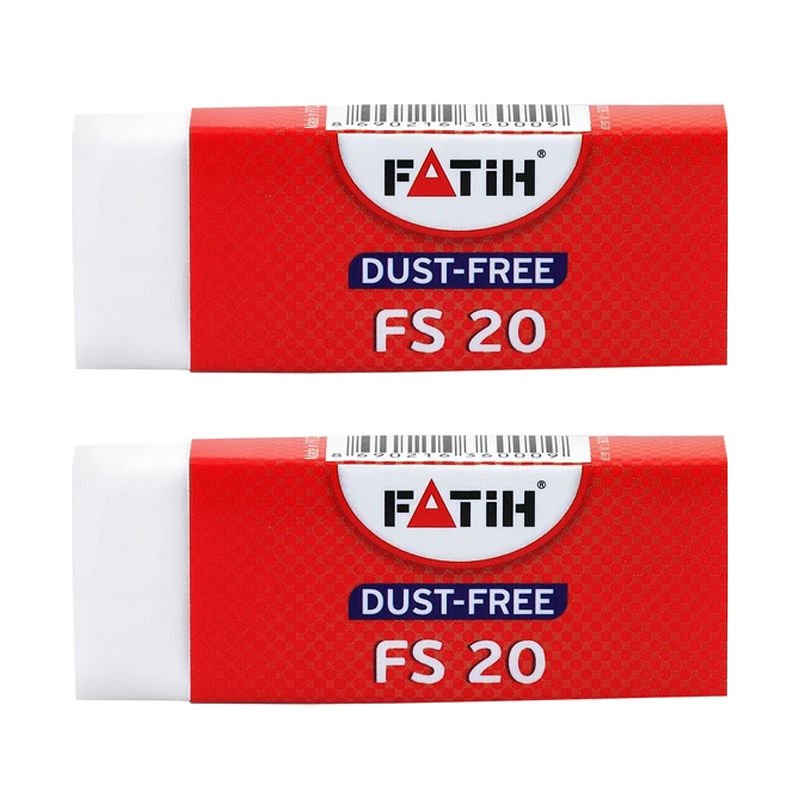 Fatih Fs20 Beyaz Silgi 2 Li