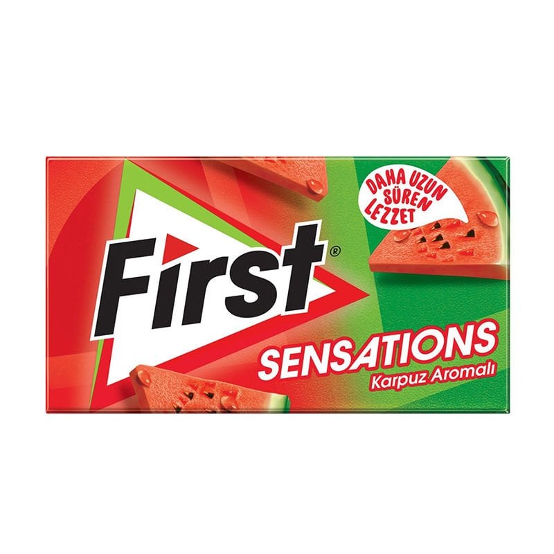 First Sensations Karpuz Aromalı Sakız 27 Gr