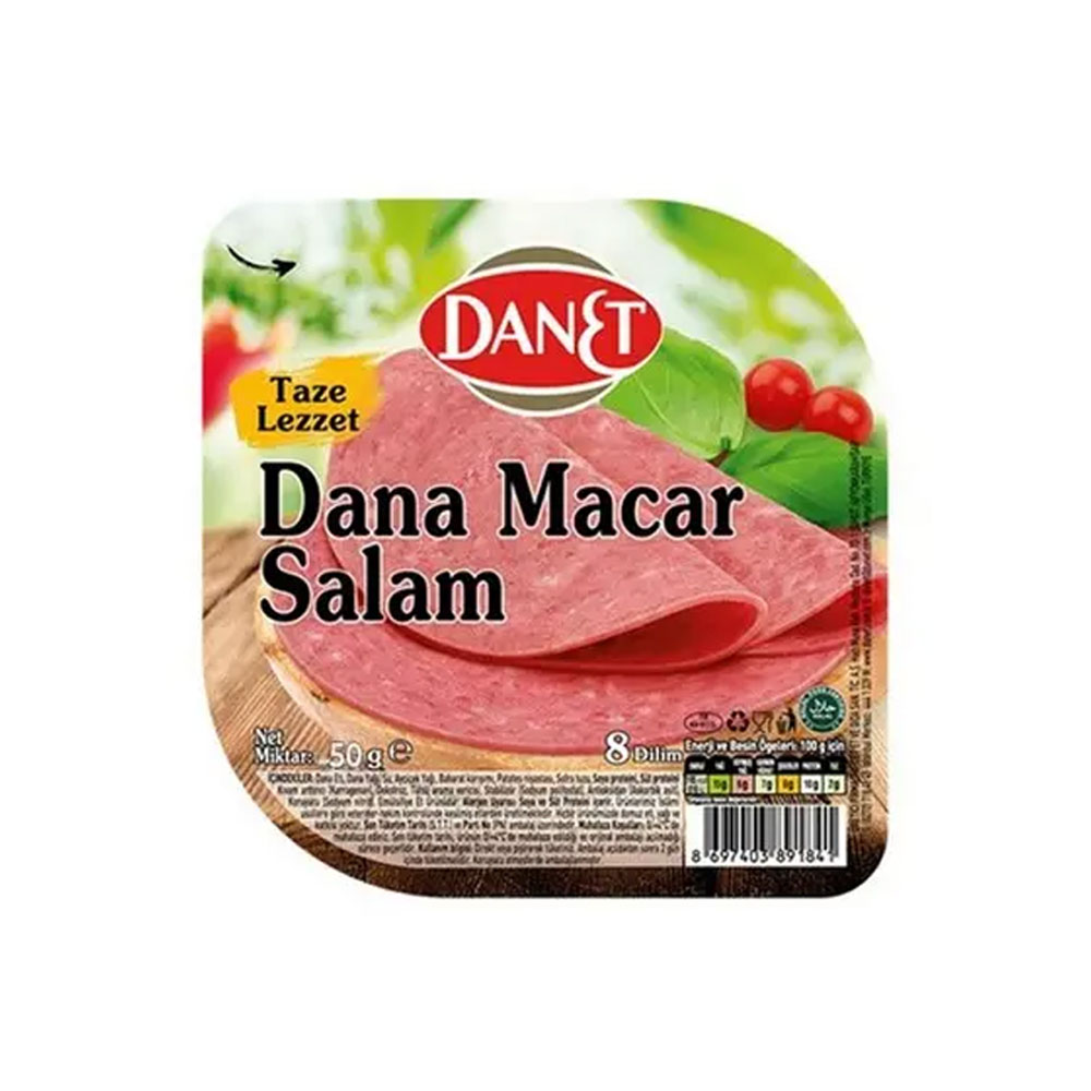 Danet Dana Salam Macar Tadımlık 50 Gr