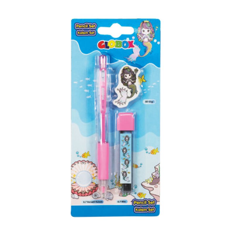 Globox Versatil Set Kalem Pembe