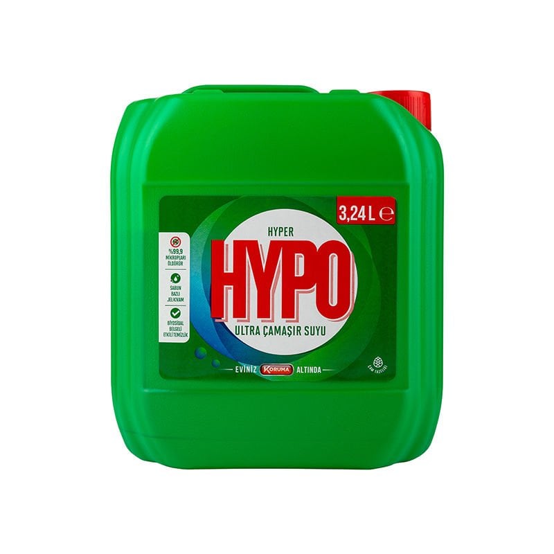Hypo Hyper Çam Tazeliği Çamaşır Suyu 3,24 Lt