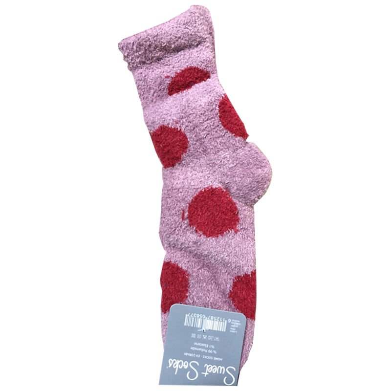 Sweetsocks Kadın Ev Çorabı Pembe-Kırmızı