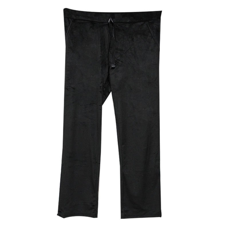 Süper Soft Tek Alt Kadın Pijama Siyah Medium