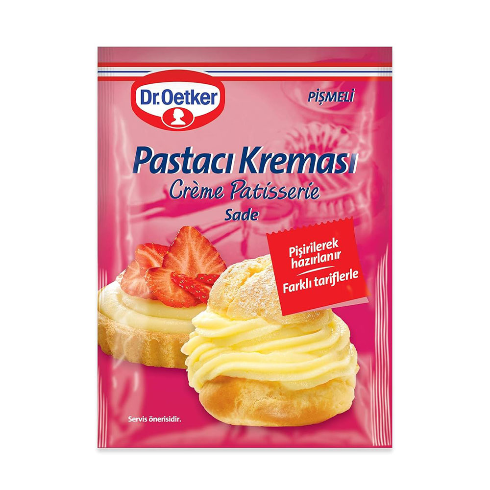 Dr.Oetker Pastacı Kreması Sade 156 Gr