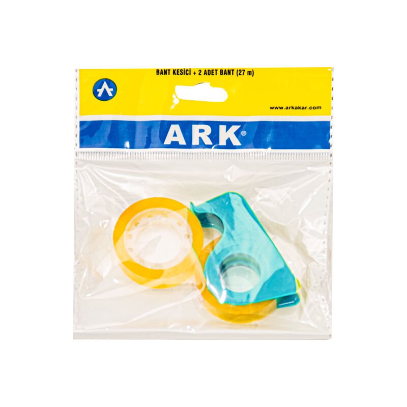 Ark Bant Kesici Ve 2 Adet Bant 27 M Mavi