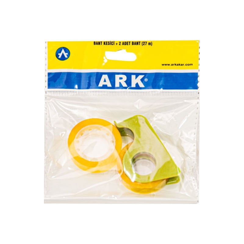 Ark Bant Kesici Ve 2 Adet Bant 27 M Sarı