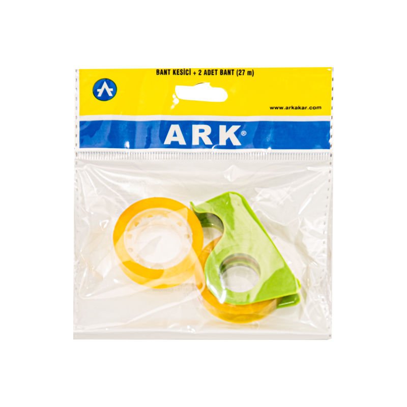 Ark Bant Kesici Ve 2 Adet Bant 27 M Yeşil