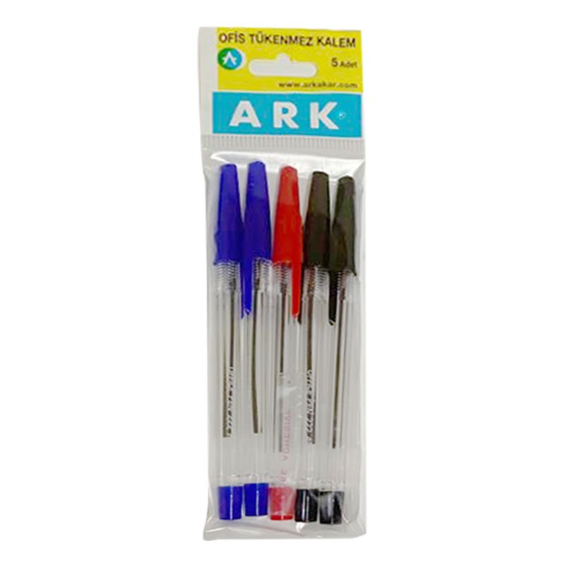 Ark 5 li Tükenmez Kalem