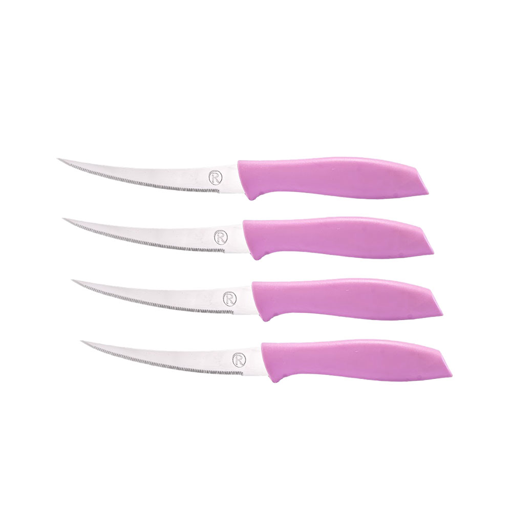 Rooc Harvest Meyve Bıçağı 4'lü - Pembe