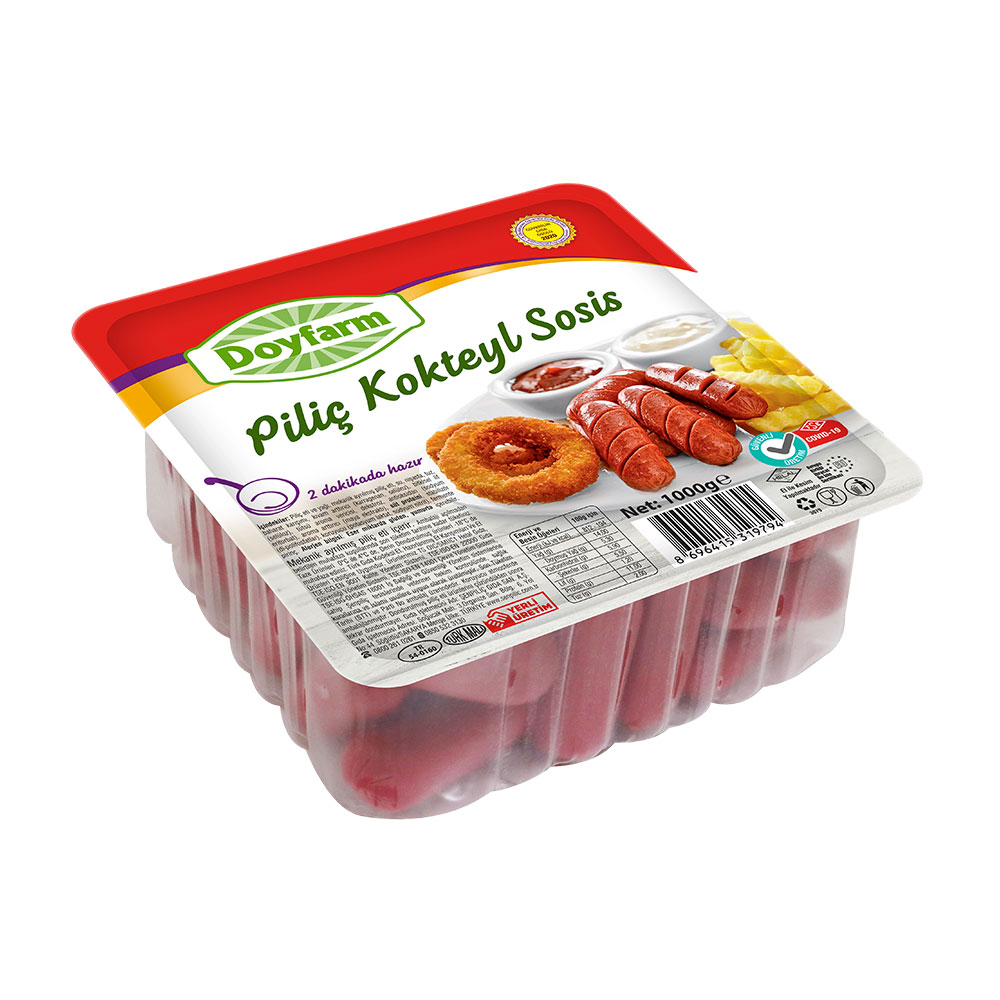 Şenpiliç Sosis Doyfram Piliç Kokteyl 1000 Gr