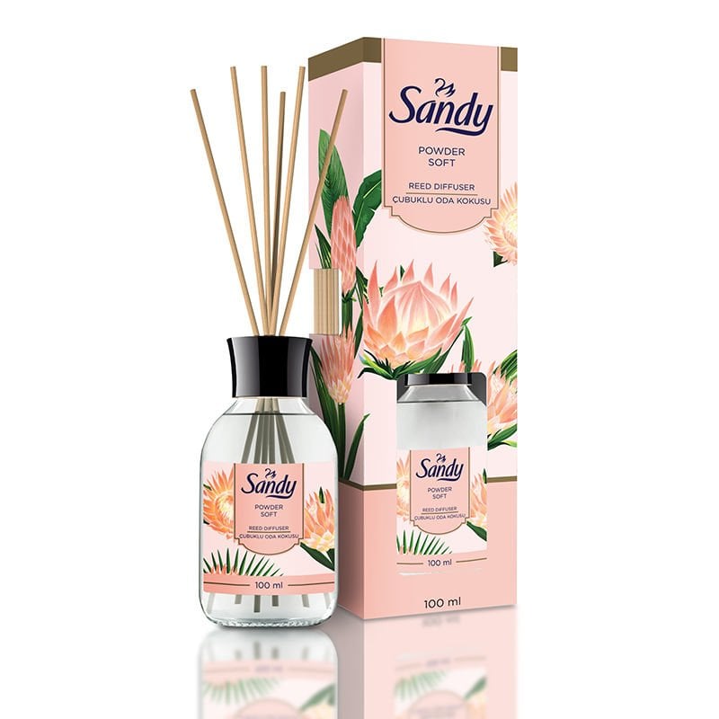 Sandy Bambu Oda Kokusu Çeşitleri 100 Ml Powder Soft