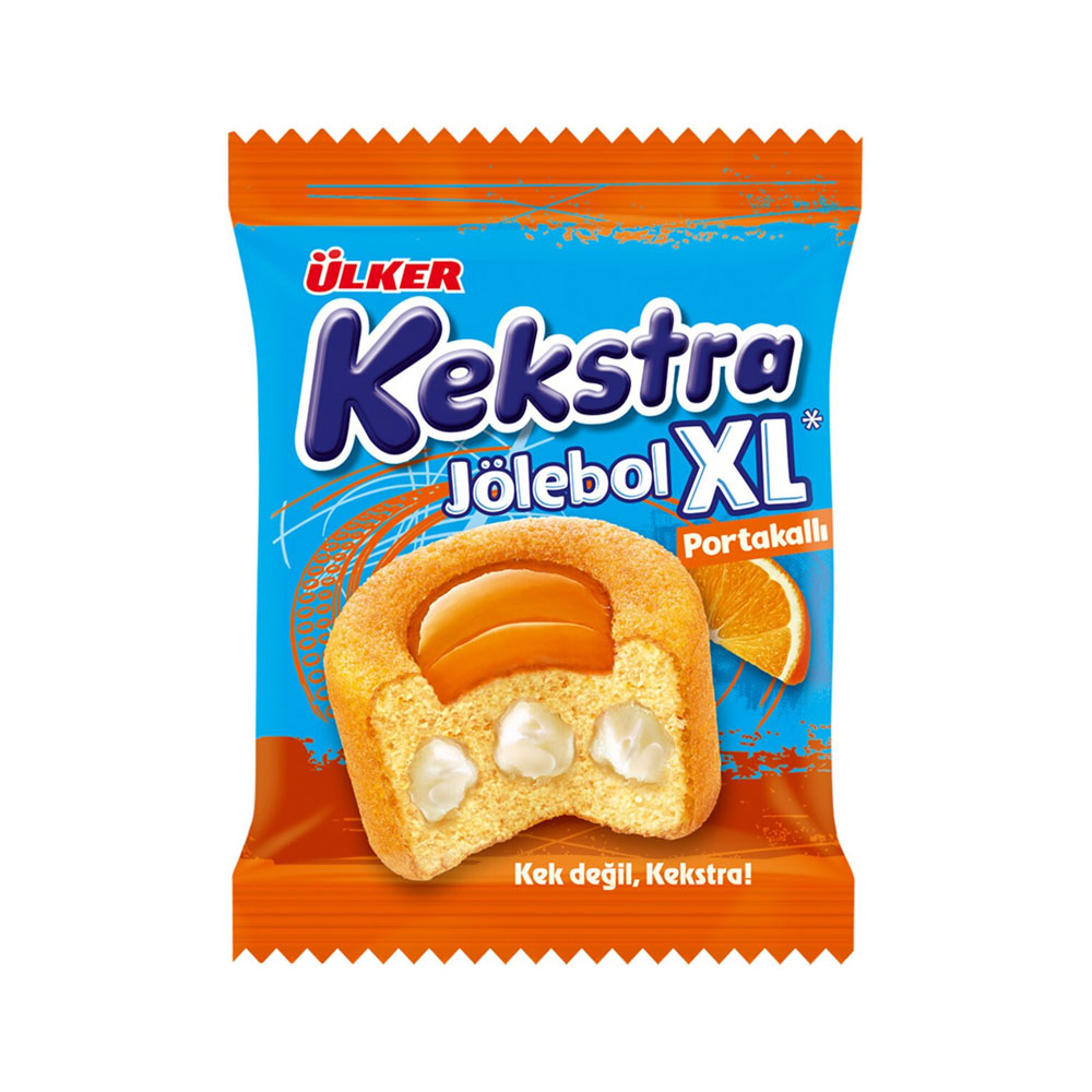 Ülker Kekstra Jölebol Xl Portakallı 70 Gr