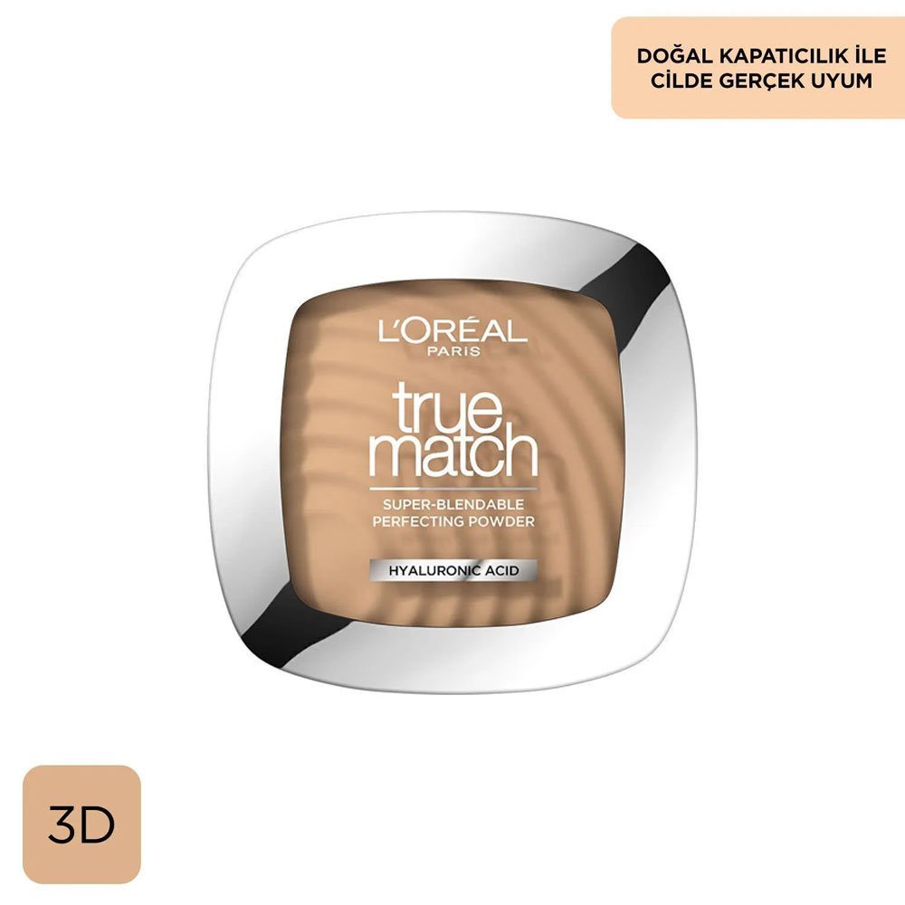 L’Oreal Paris True Match Pudra 3.D/3.W Golden Beige