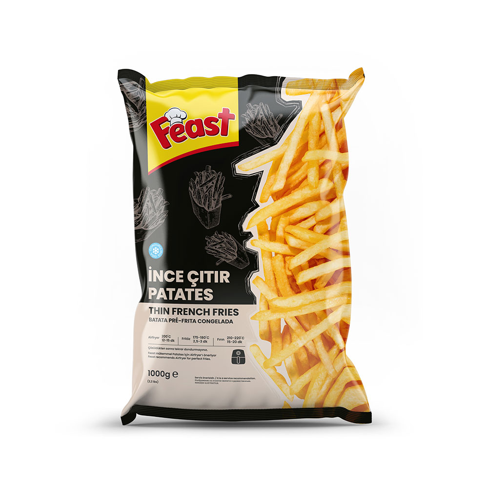 Feast Patates Parmak Ekstra İnce 1 Kg