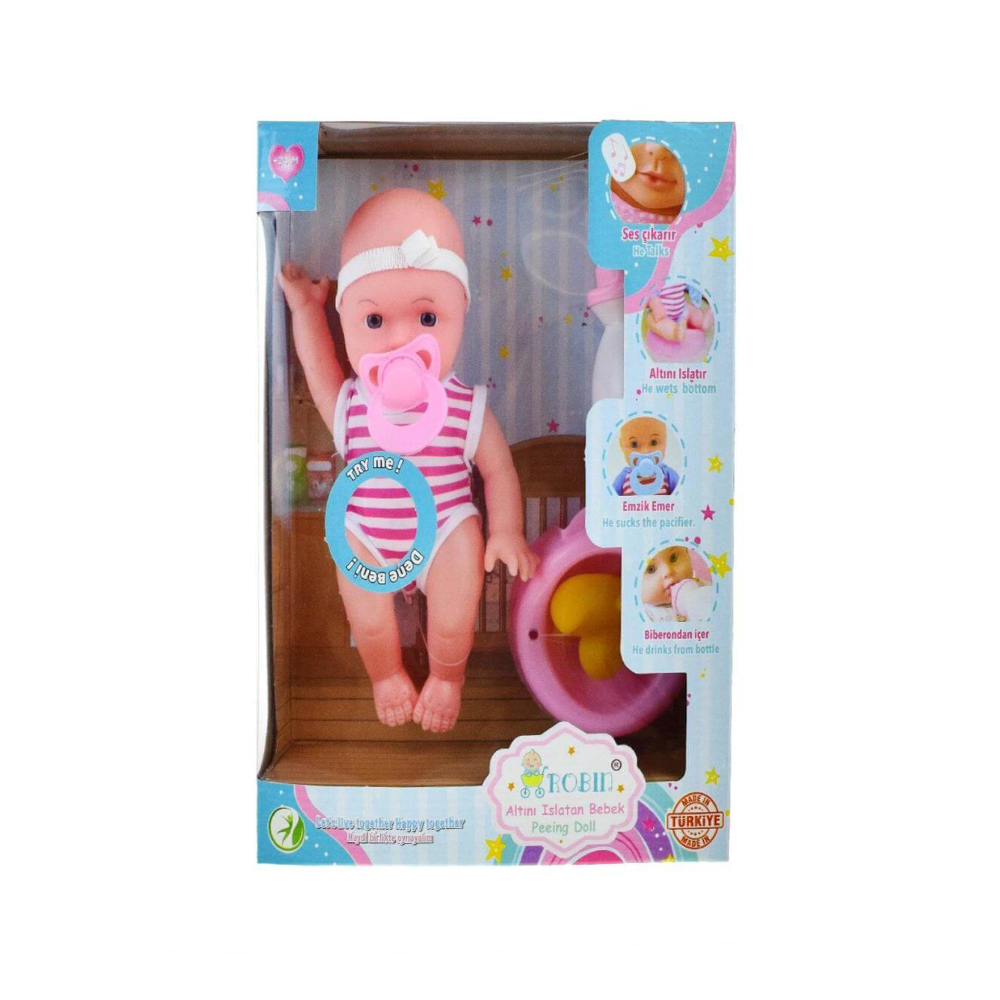 Global Toys Robin Altını Islatan Bebek