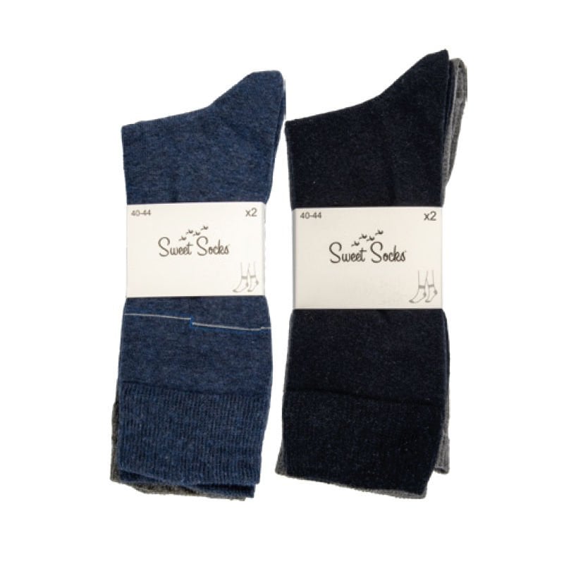 Sweet Socks Yetişkin Soket Çorap 2'li Erkek Asorti