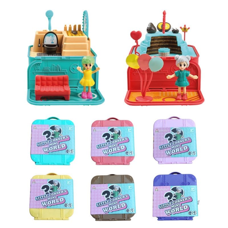Ozka Oyuncak Little Corner's Mini World Kahverengi